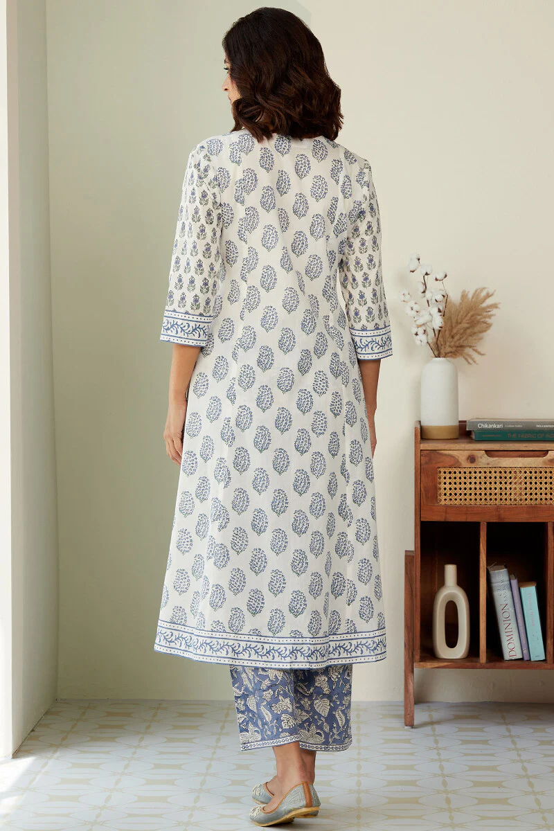 Gulzar Feriha Sanganeri Kurta - Image 9