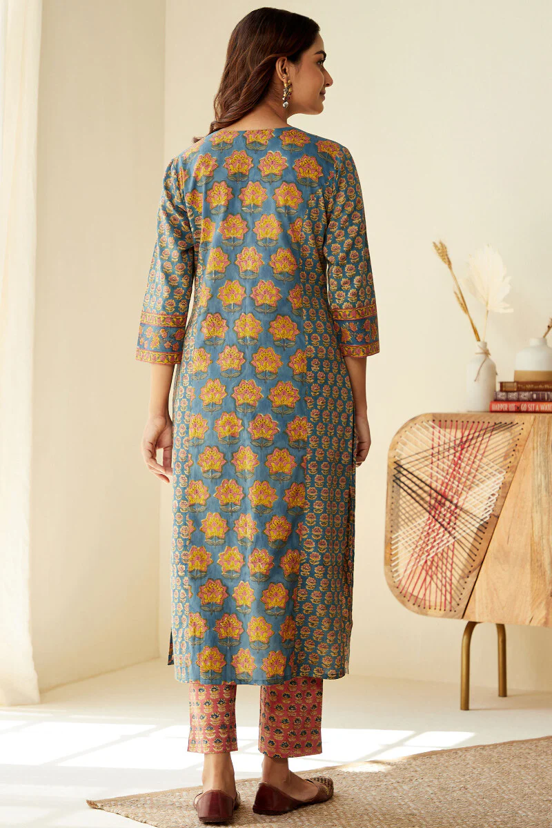 Gulzar Layla Sanganeri Kurta - Image 8
