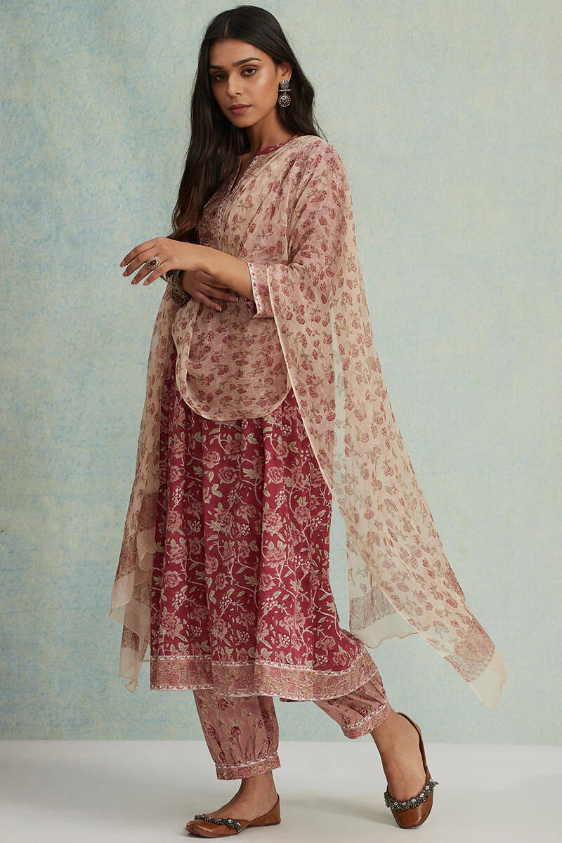Gulzar Nasrin Chiffon Dupatta - Image 4