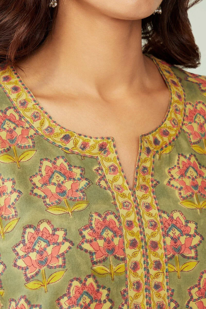 Gulzar Niloufar Sanganeri Kurta - Image 6