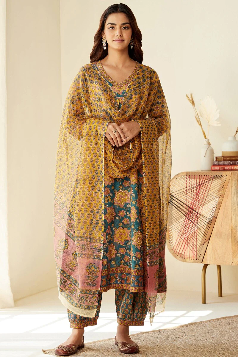 Gulzar Ruhi Sanganeri Kurta - Image 4