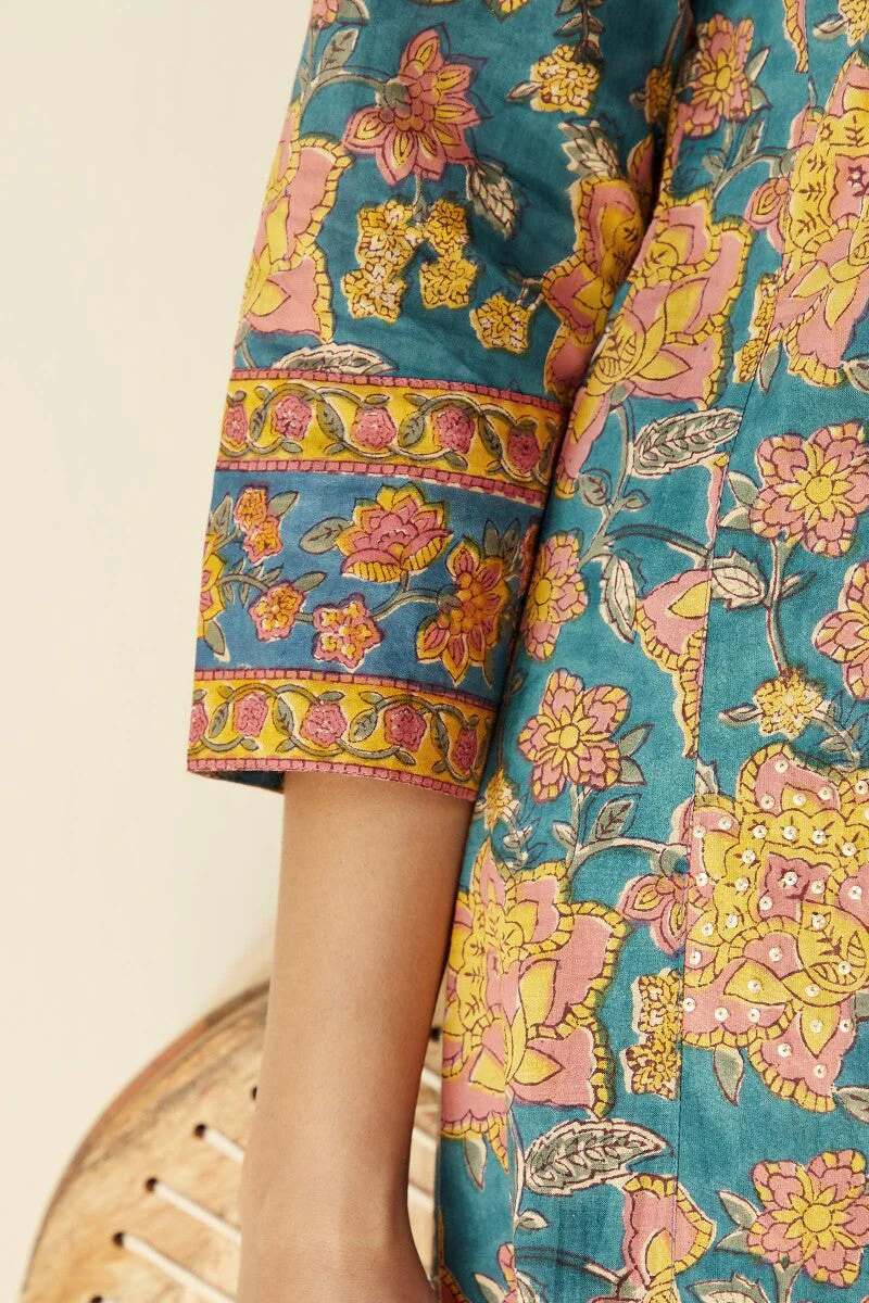 Gulzar Ruhi Sanganeri Kurta - Image 6