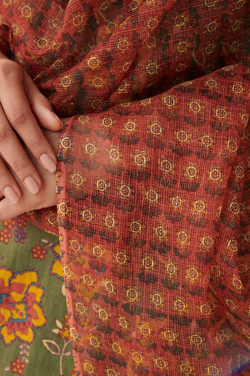 Gulzar Suhana Sanganeri Dupatta - Image 4