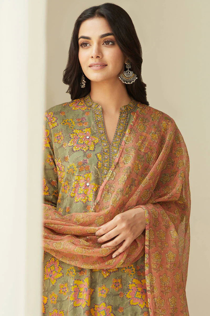 Gulzar Suhana Sanganeri Kurta - Image 7