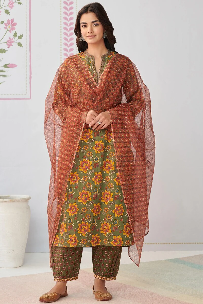 Gulzar Suhana Sanganeri Kurta - Image 3