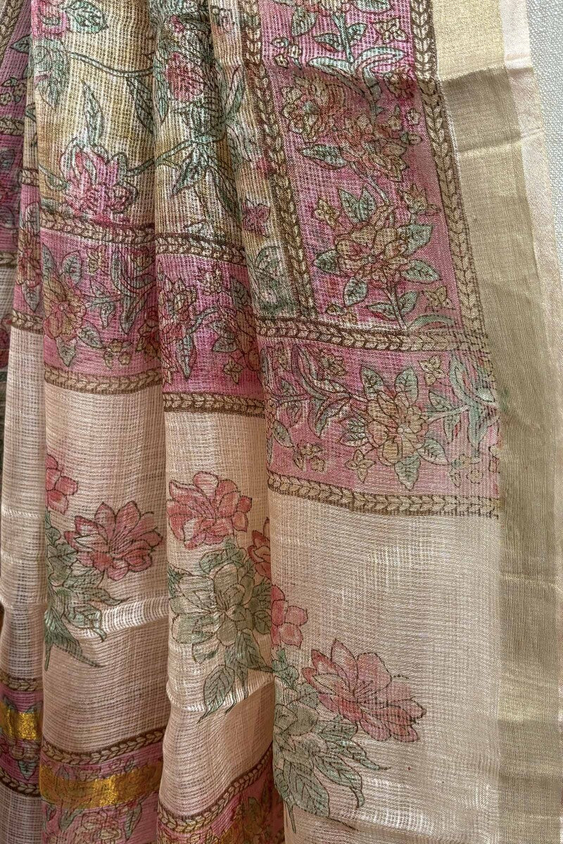 Handcrafted Kota Saree - Image 4