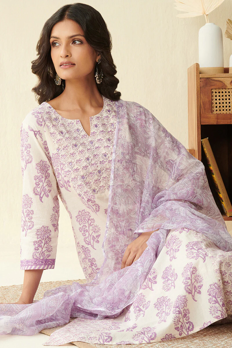 Isfahan Heer Sanganeri Kota Dupatta - Image 4