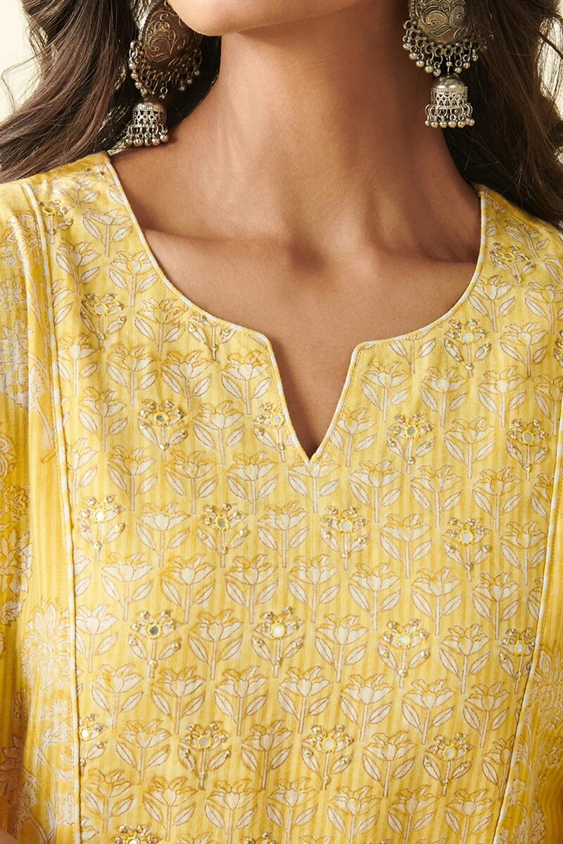 Isfahan Naira Sanganeri Kurta - Image 3