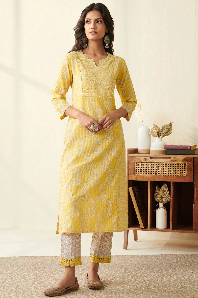Isfahan Naira Sanganeri Kurta - Image 2