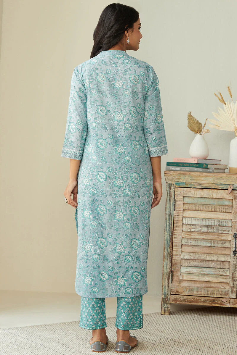 Isfahan Nasrin Sanganeri Kurta - Image 9