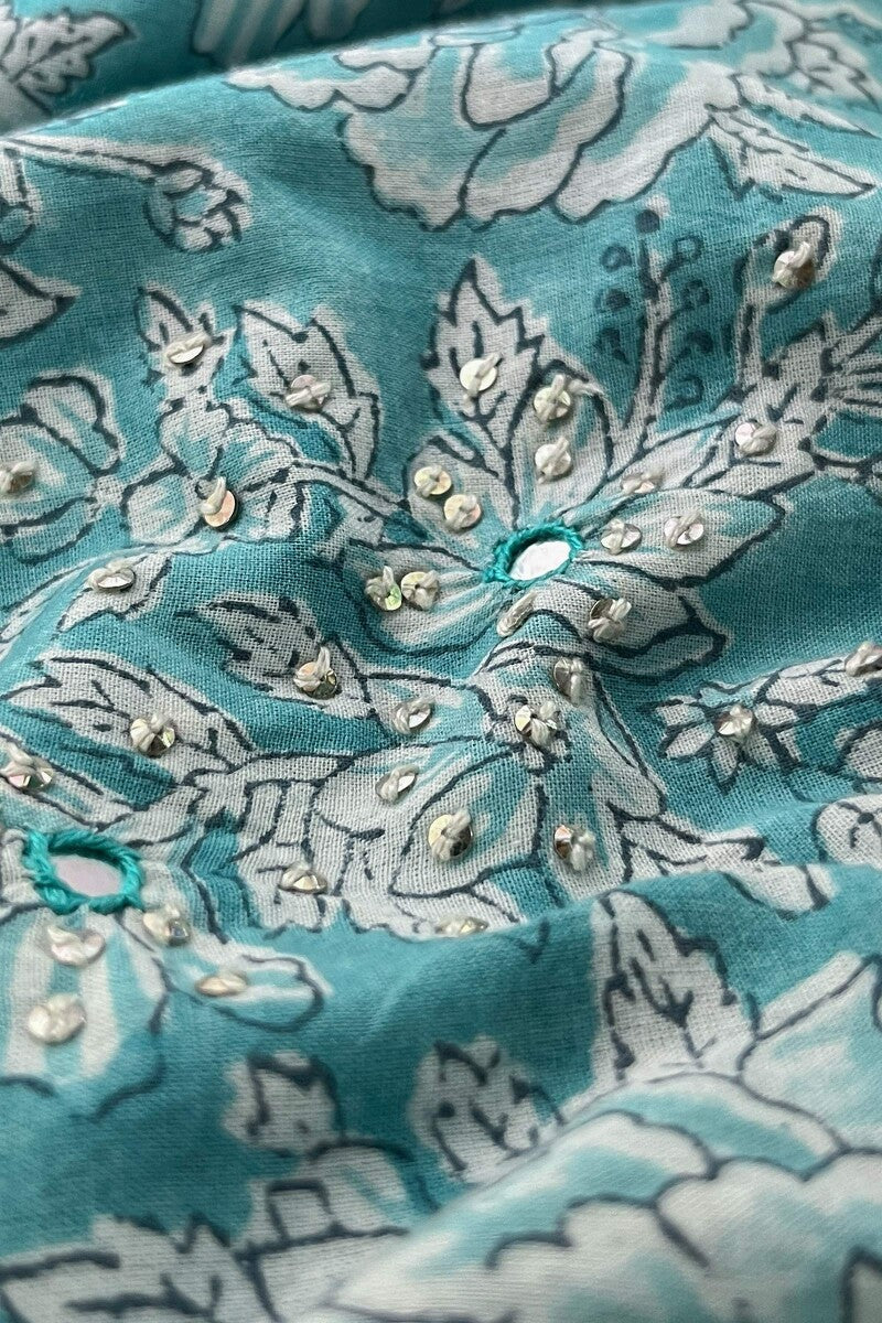 Isfahan Sahira Sanganeri Kurta - Image 3