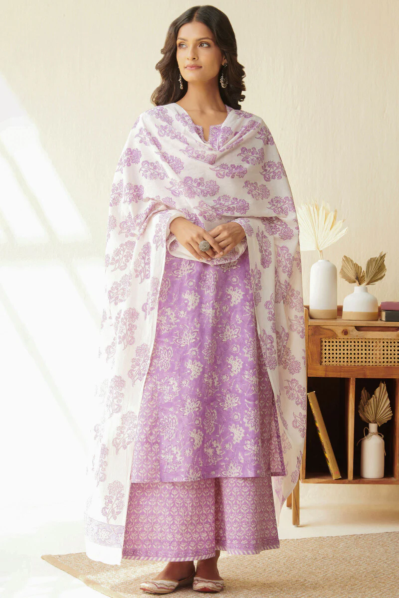Isfahan Zenia Sanganeri Dupatta - Image 3