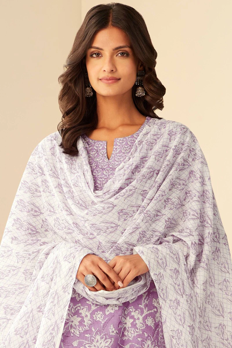 Isfahan Zenia Sanganeri Dupatta