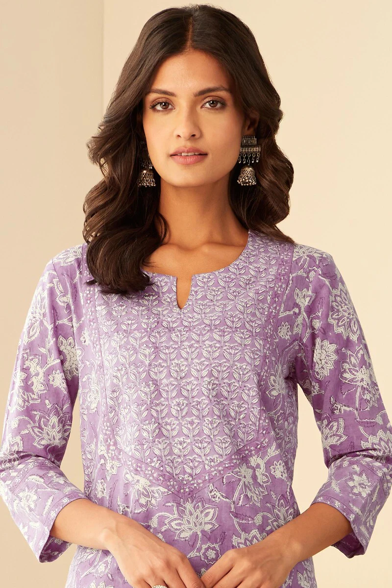 Isfahan Zenia Sanganeri Kurta