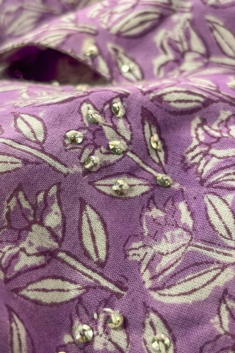 Isfahan Zenia Sanganeri Kurta - Image 3