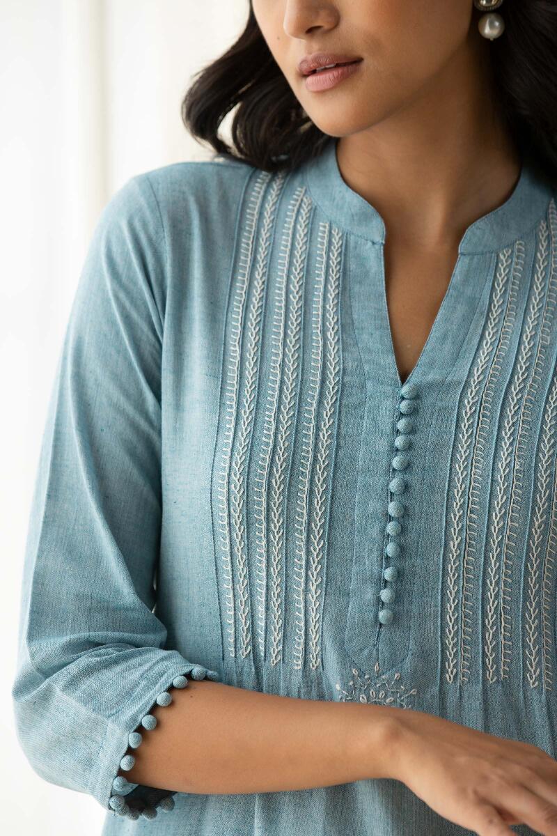 Kashida Farhat Kurta - Image 3
