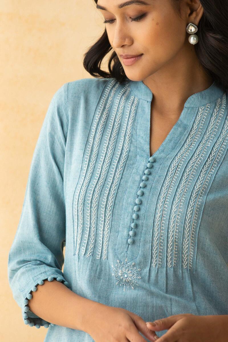 Kashida Farhat Kurta - Image 4
