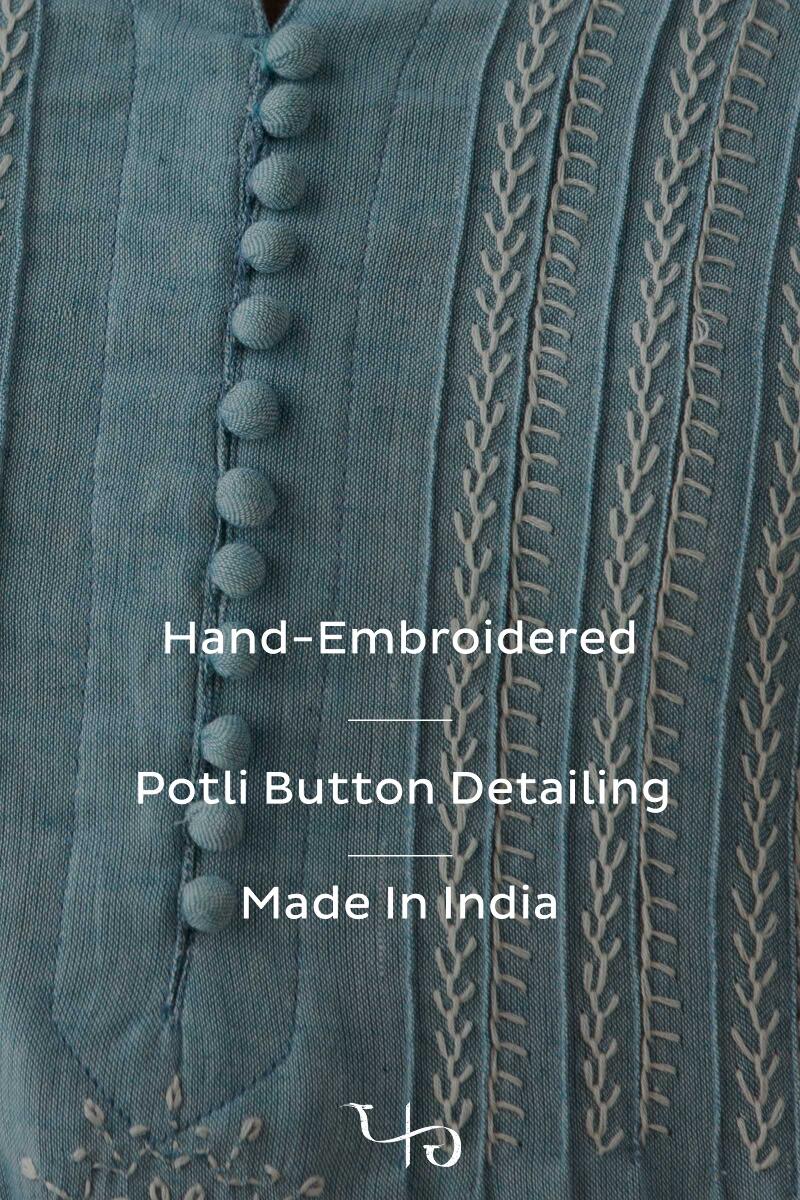 Kashida Farhat Kurta - Image 7
