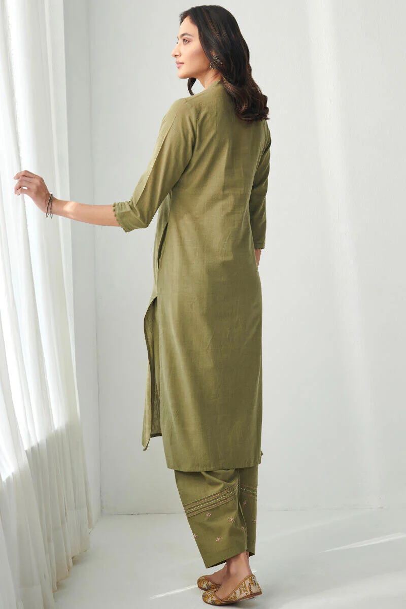 Kashida Maya Handloom Kurta - Image 7