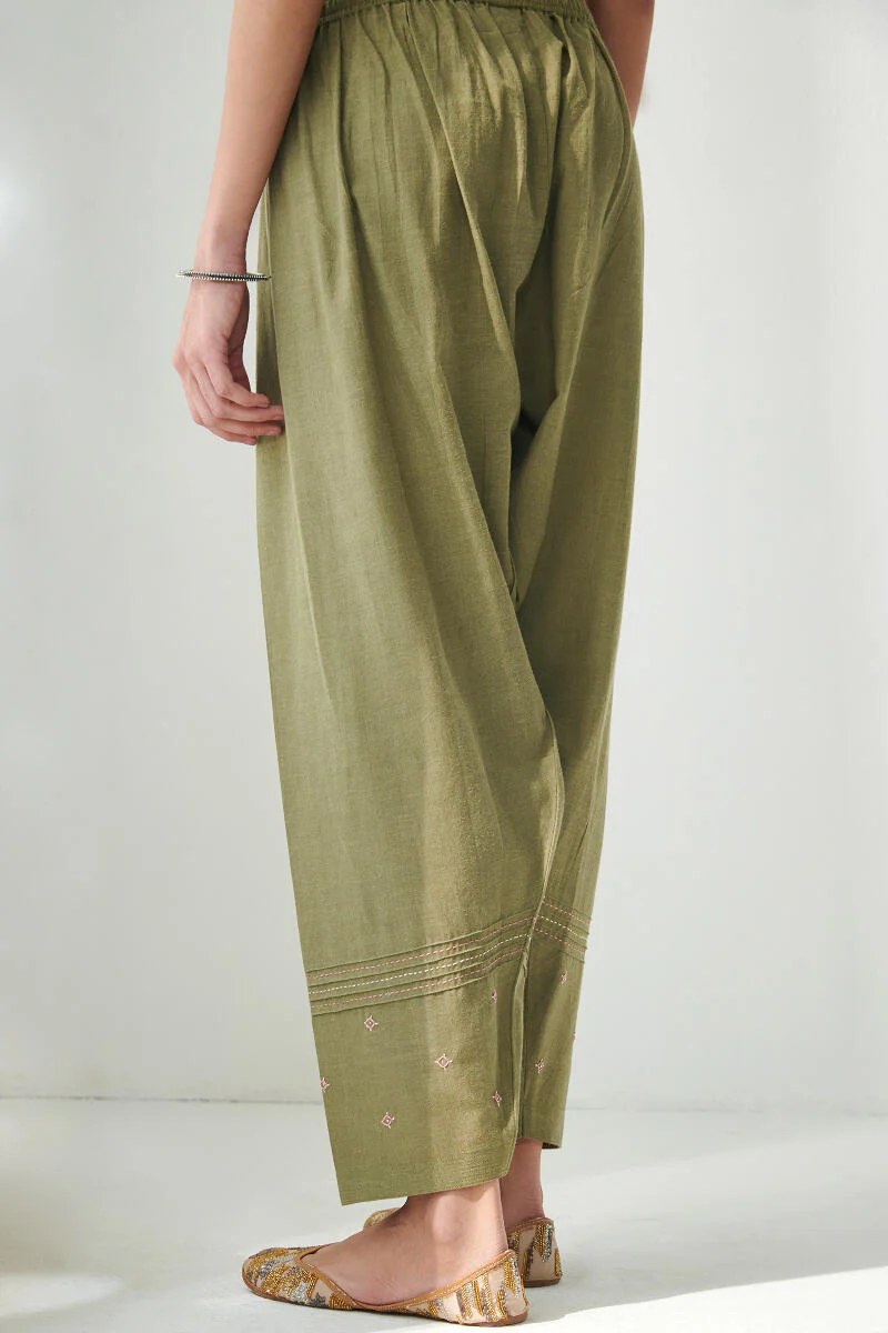 Kashida Maya Handloom Salwar - Image 4