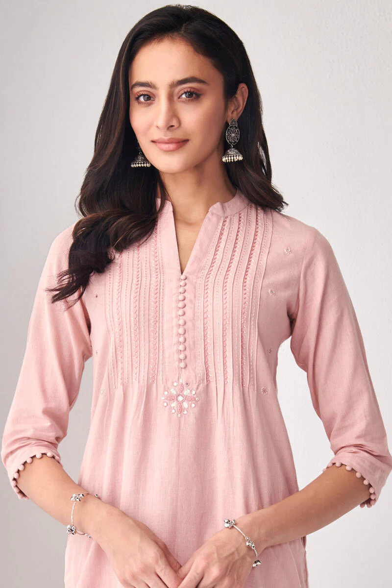 Kashida Zoya Handloom Kurta