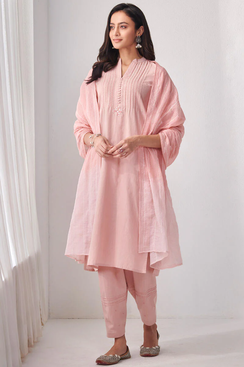 Kashida Zoya Handloom Kurta - Image 5