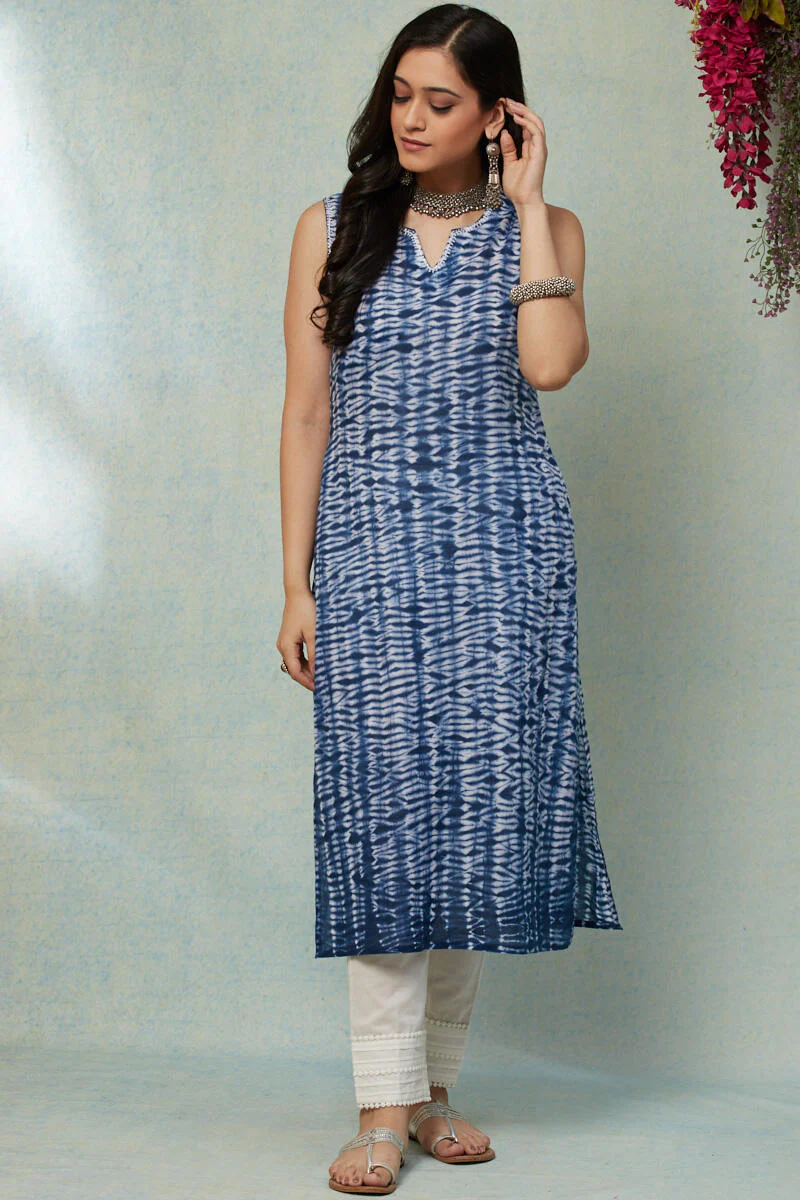 Leher Farah Shibori Kurta - Image 2