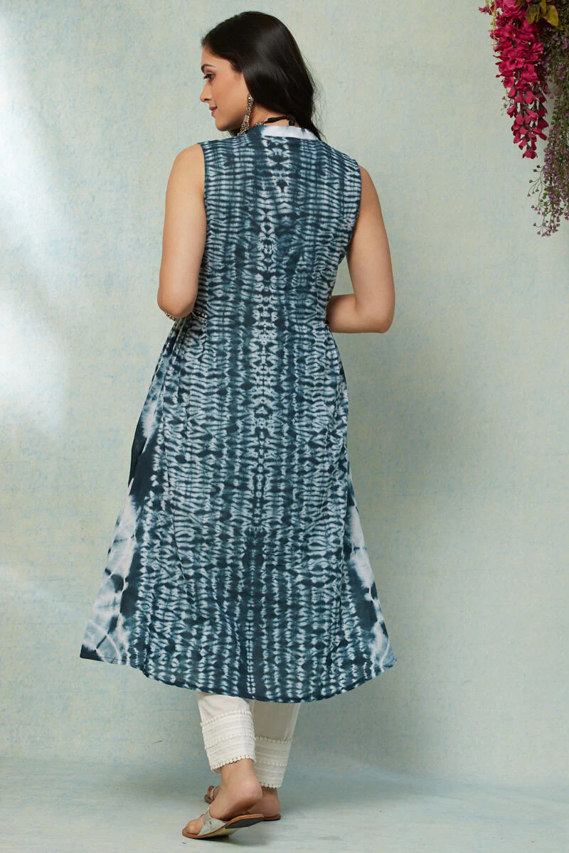 Leher Zarah Shibori Kurta - Image 4