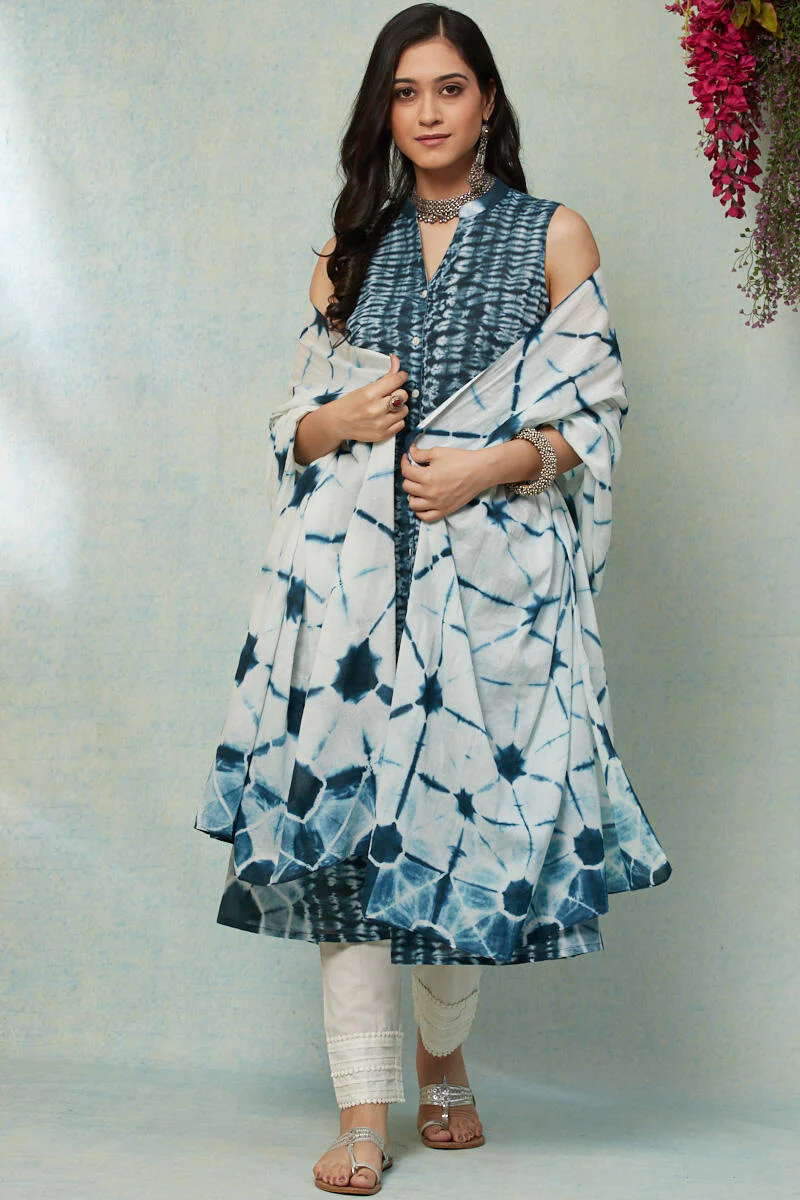 Leher Zarah Shibori Kurta - Image 6
