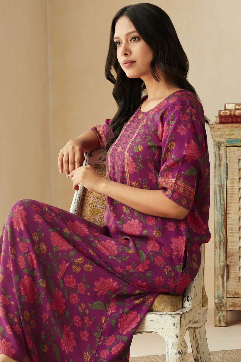 Mahnoor Siya Kaftan - Image 5