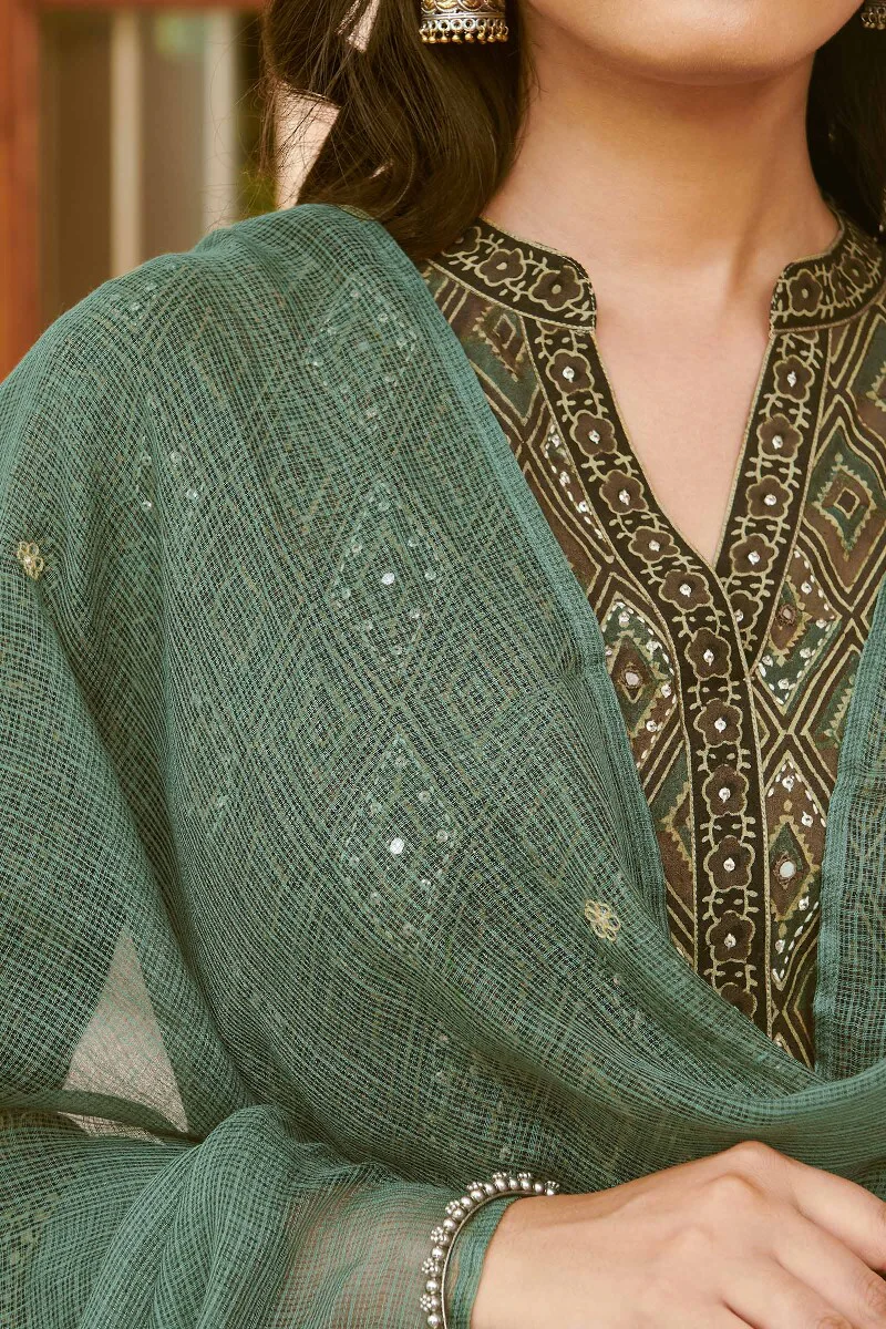 Mahroush Jia Kota Dupatta - Image 2
