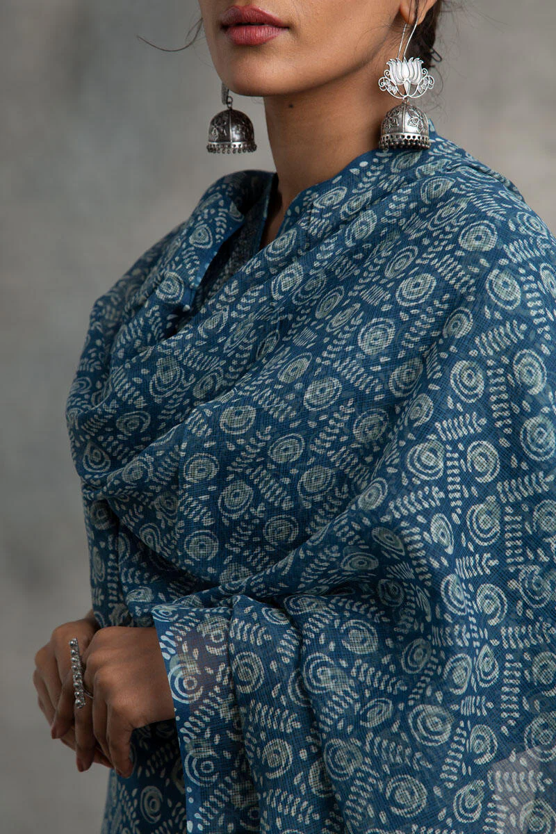 Maiwa Suhana Kota Dupatta - Image 3