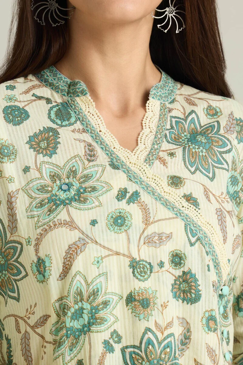 Meera Rumaisa Sanganeri Kurta - Image 5