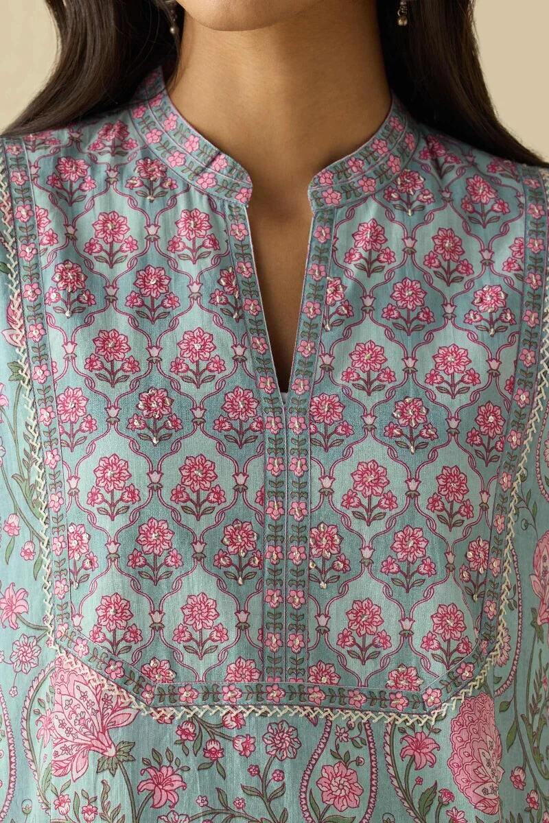 Surplus: Meher Mahira Sanganeri Kurta - Image 4