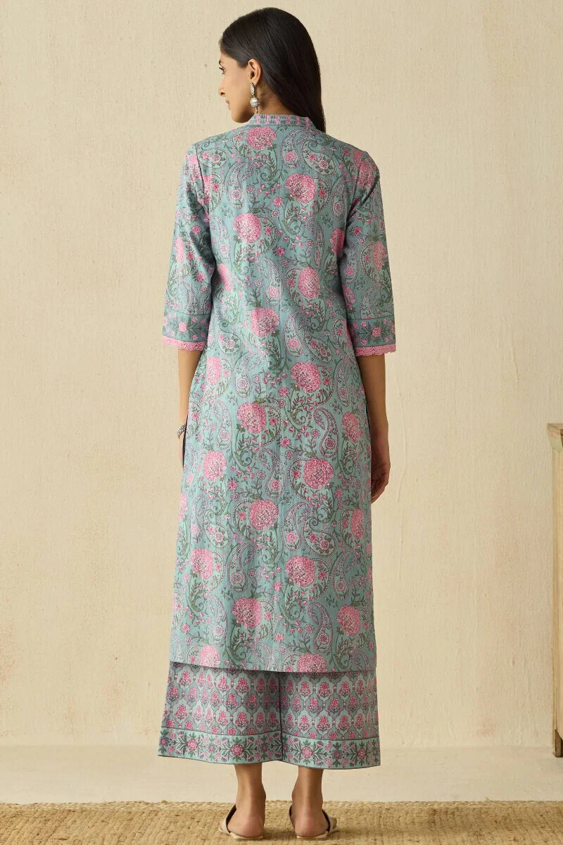 Surplus: Meher Mahira Sanganeri Kurta - Image 8