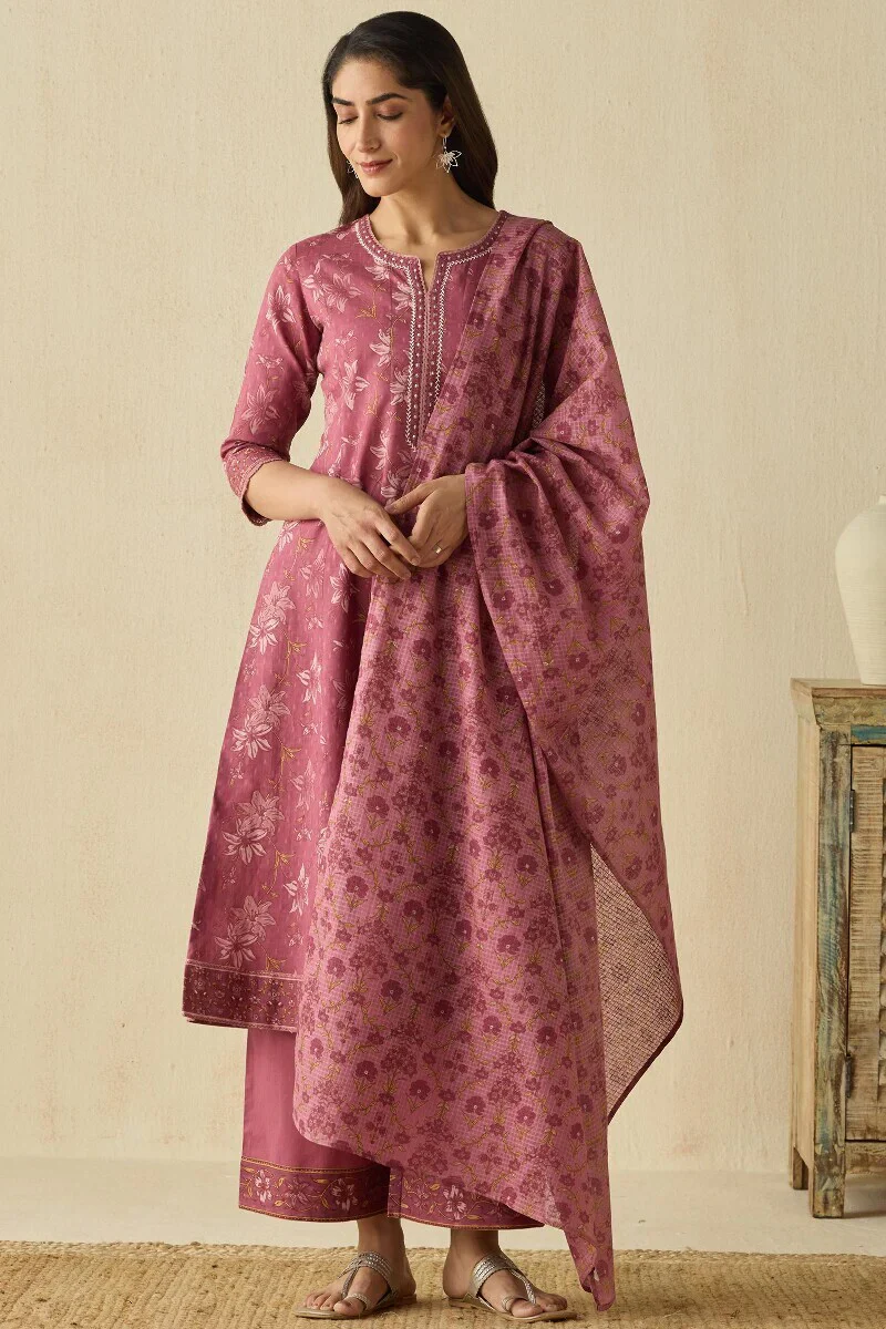 Surplus: Meher Sahiba Sanganeri Kurta - Image 3