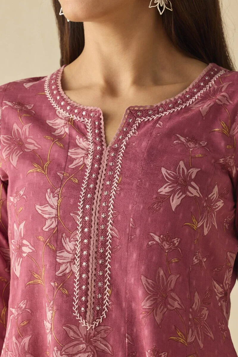 Surplus: Meher Sahiba Sanganeri Kurta - Image 4