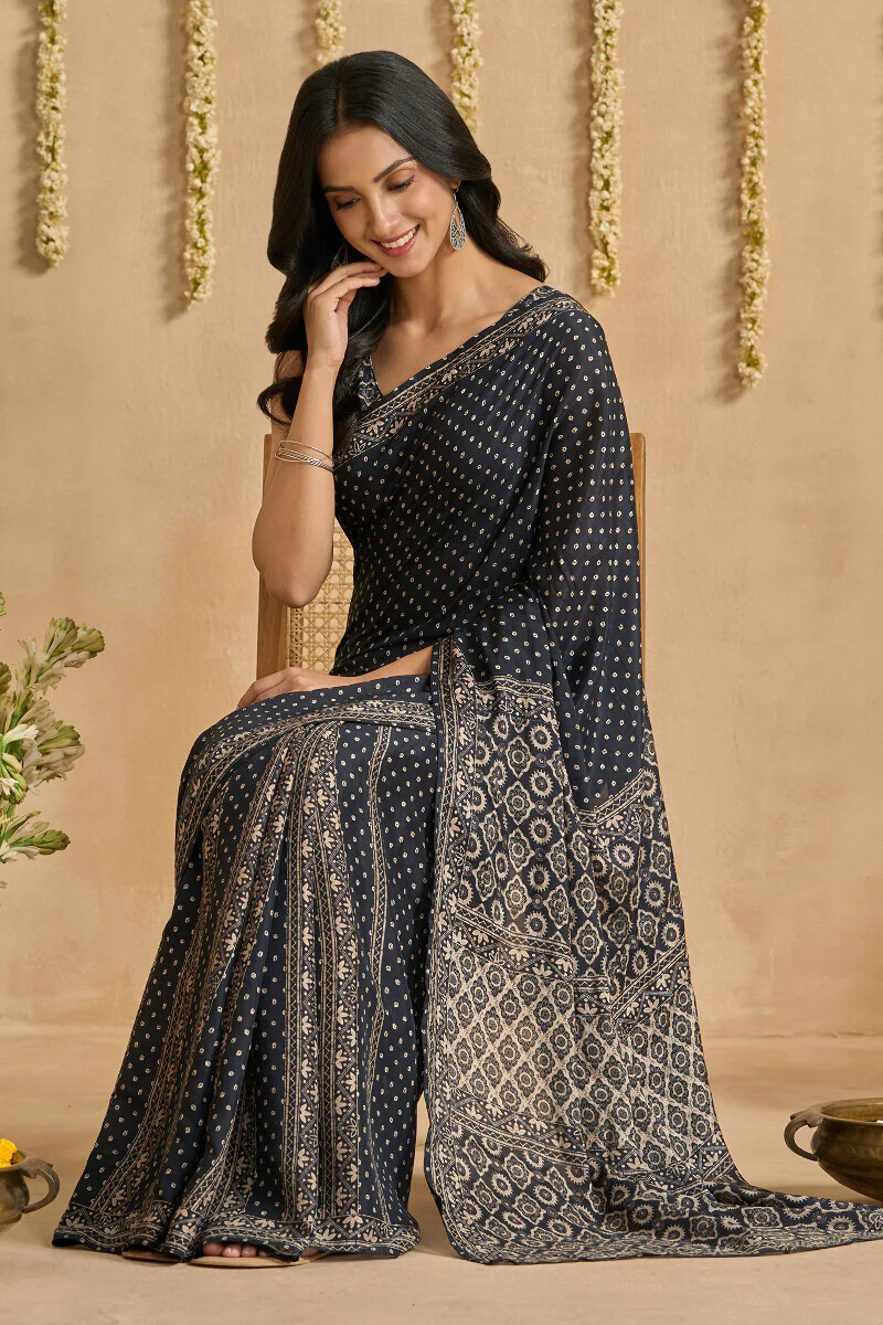 Meherzaan Ruksana Saree - Image 8