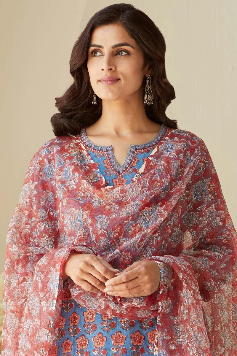 Mehnaz Jia Sanganeri Dupatta