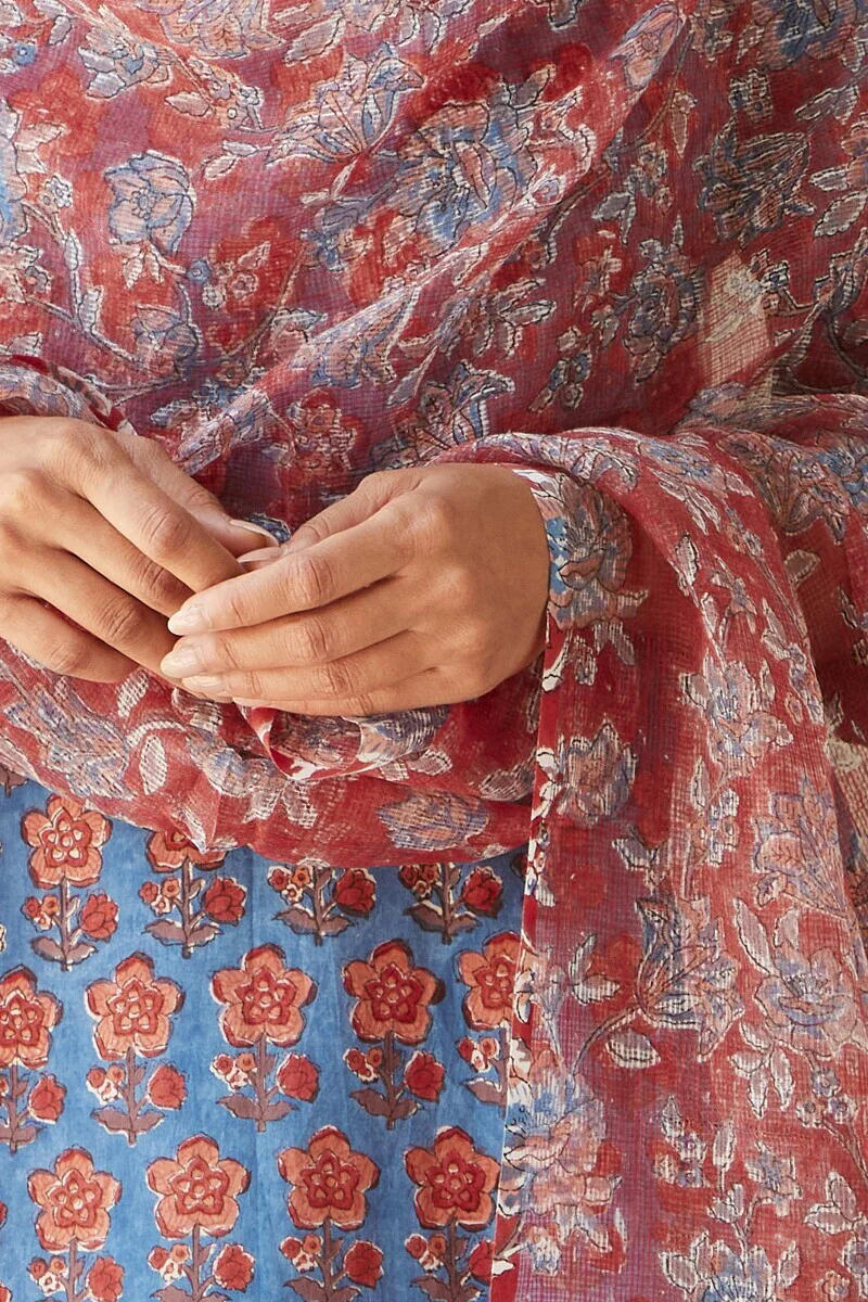 Mehnaz Jia Sanganeri Dupatta - Image 4