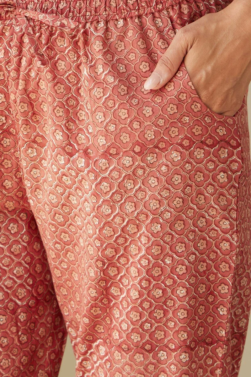 Mehnaz Jia Sanganeri Narrow Pants - Image 4