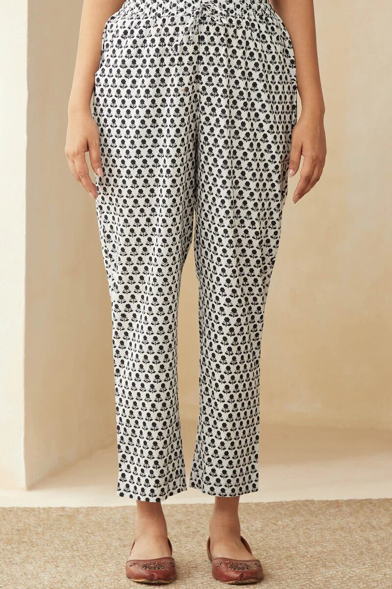 Mehnaz Nahida Sanganeri Narrow Pants