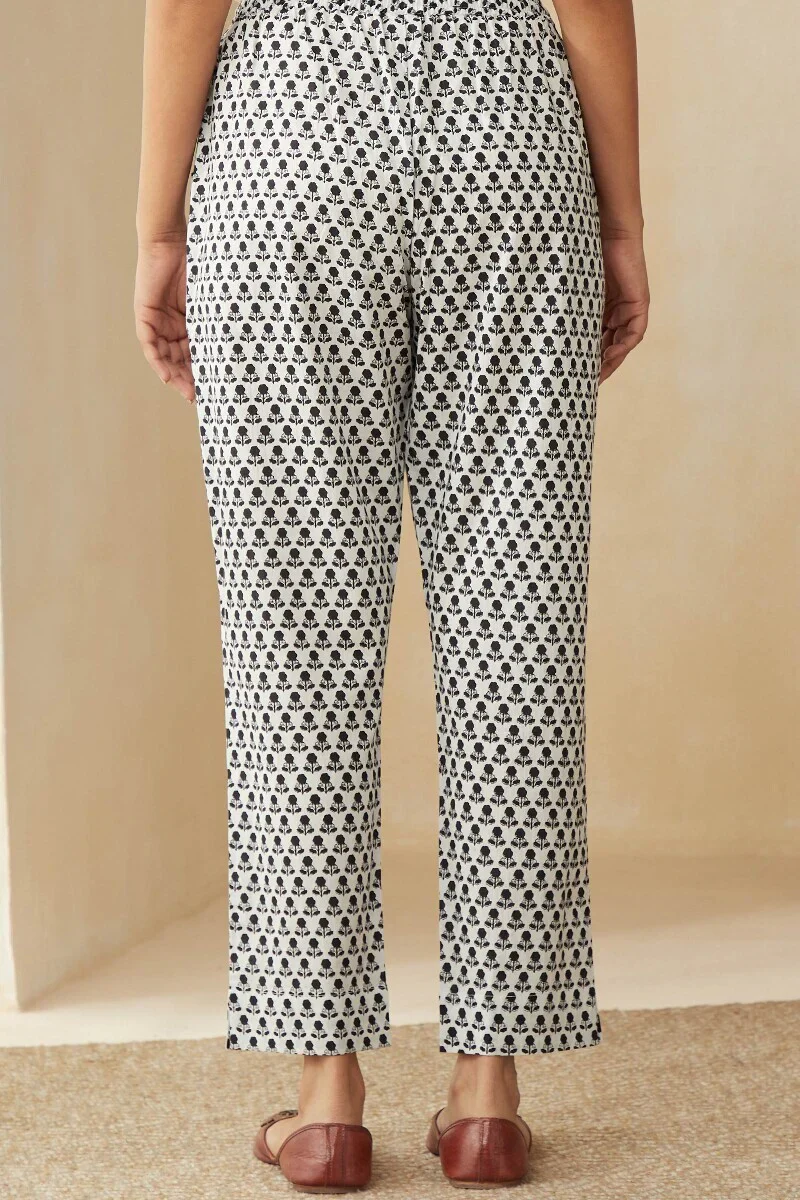 Mehnaz Nahida Sanganeri Narrow Pants - Image 5