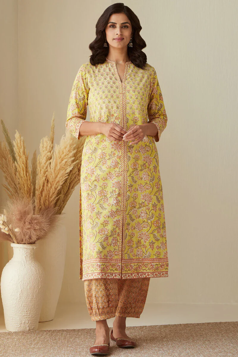 Mehnaz Sameera Sanganeri Kurta - Image 2