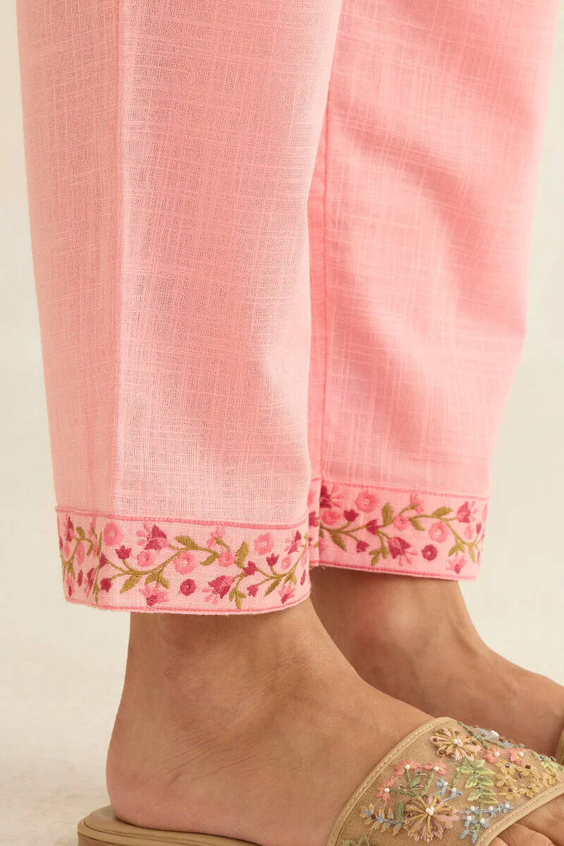 Surplus: Mehraab Mahi Pink Narrow Pants - Image 2