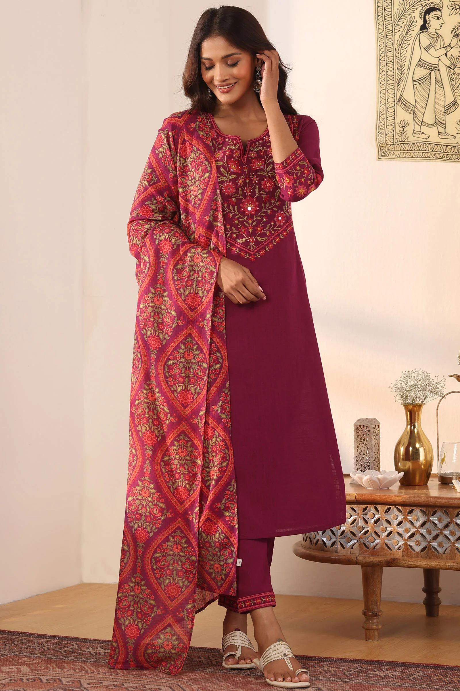 Mehraab Nusrat Narrow Pants - Image 3