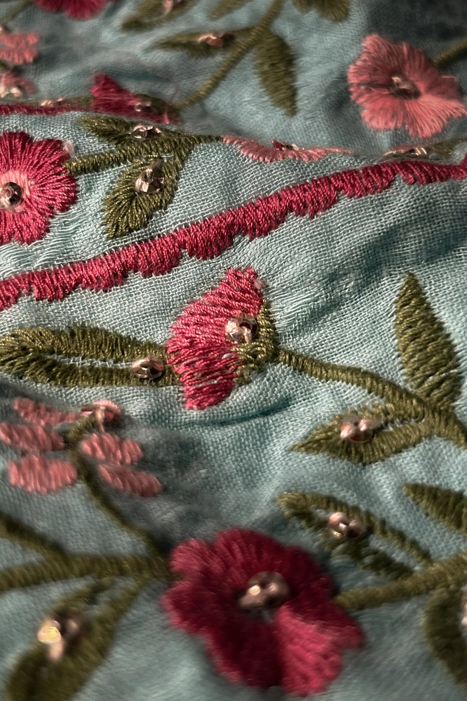 Mehraab Reema Blue Kurta - Image 3
