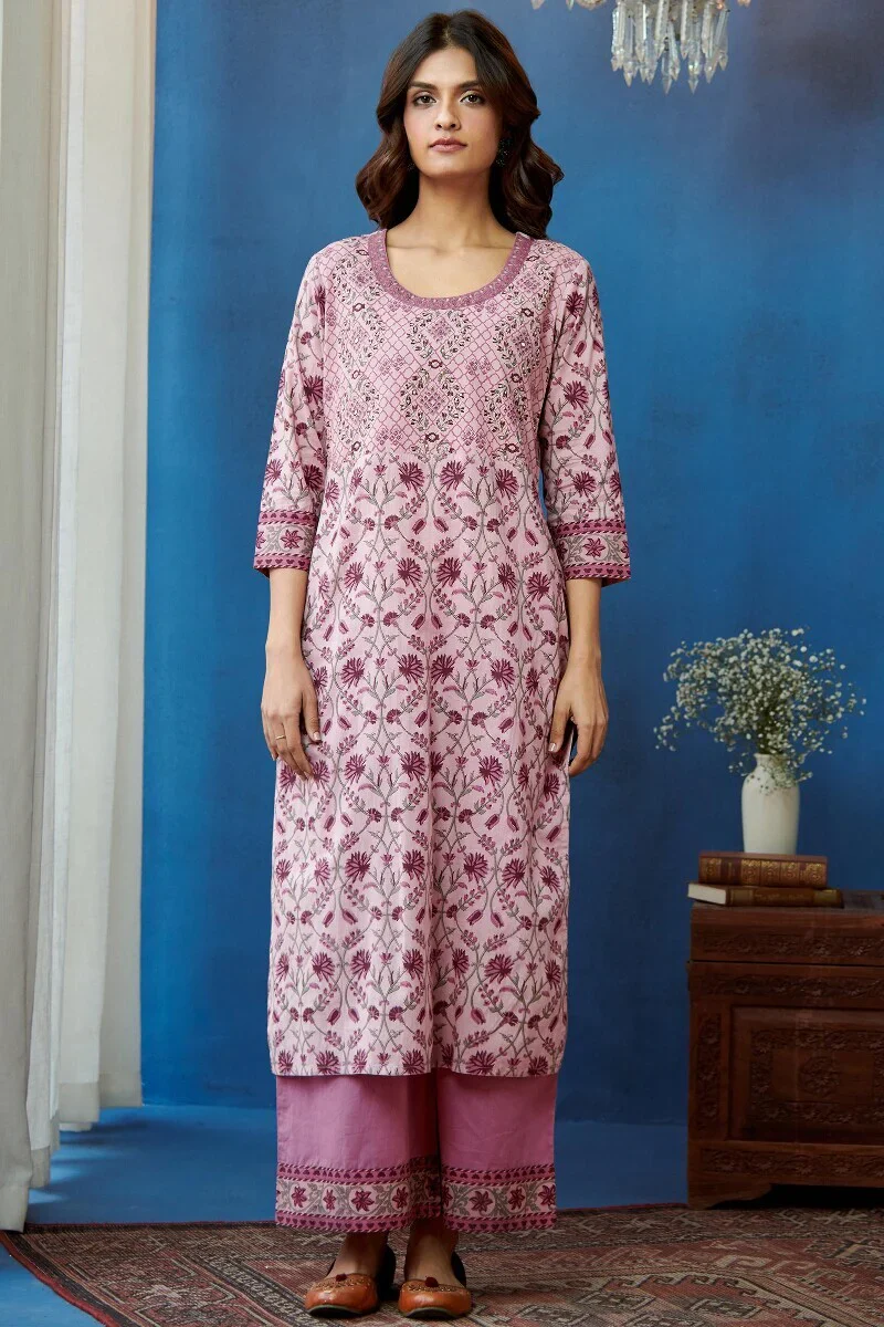 Surplus: Mehreen Anaya Sanganeri Kurta - Image 2