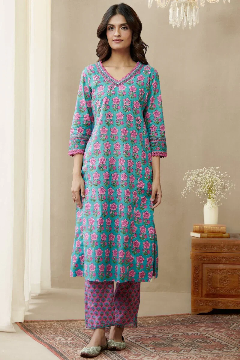 Surplus: Mehreen Asma Sanganeri Kurta - Image 2
