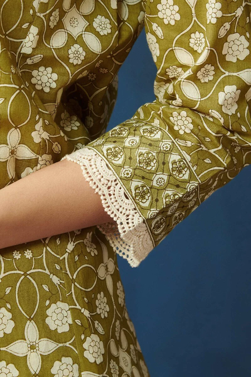 Mehreen Lizah Sanganeri Kurta - Image 6
